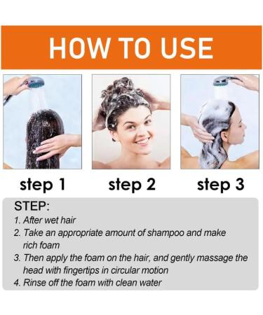 Ginger Shampoo Hair Serum Anti Hair Loss Shampoo Ginger Shampoo Moisturizing and Firming for Hair Natural Formula with Gentle Ginger and Ginger Serum - Buy Online on GoSupps.com