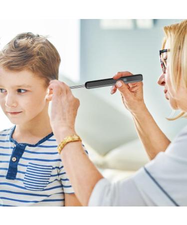 Lomug Ear Wax Removal Otoscope - 16PC Ear Cleaning Kit WiFi Ear Cleaner Camera with 6 LEDs 1920P Endoscope for Android/iOS - Black - Buy Online on GoSupps.com