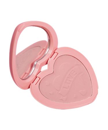 bellv Matte Powder Blush with Mirror Travel Size Makeup Supplies for Shopping Home Travel Meeting Dating Work Bellv