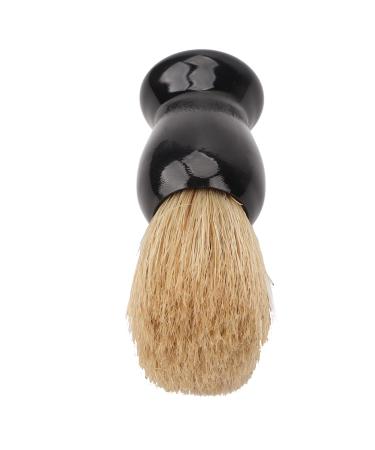 Deosdum Multipurpose Beard Brush for Men - Shiny Black Light Foaming Synthetic Brush for Home & Travel | Perfect Grooming Tool - Buy Online on GoSupps.com