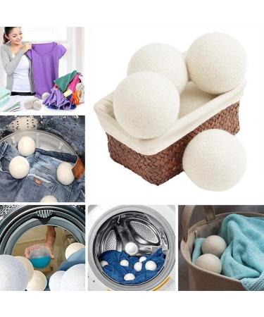 PLGEBR Wool Dryer Balls Fabric Reusable Softener Laundry 6cm Wool Dryer Balls Washing Washing Machine Balls Accessories Practical dryer Balls balls dryer Balls organic laundry balls dryer Drying ball - Buy Online on GoSupps.com
