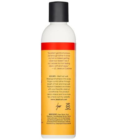 Jessicurl Gentle Lather Shampoo - Vegan, Sulfate-Free, Fragrance-Free | 8 Fl Oz - Buy Online on GoSupps.com