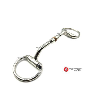 Pony Eggbutt Snaffle Horse Bit with Copper Roller and Inlay (3.5") - Buy Online on GoSupps.com