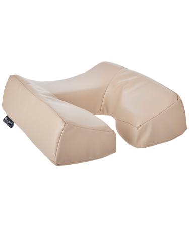 Master Massage Ergonomicdream Face Cushion Pillow Memory Foam Universal Headrests Cradle In Cream