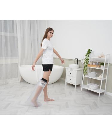 Waterproof Leg Shower Protection | Reusable Plaster & Bone Protection | Silicone Waterproof Cover for Bathing - Buy Online on GoSupps.com