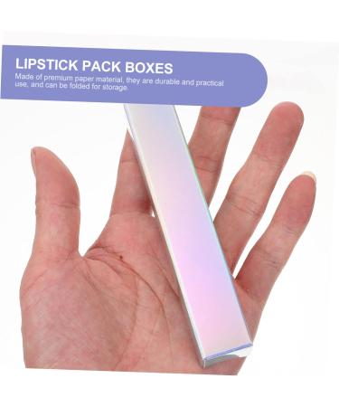  FRCOLOR FRCOLOR 50pcs Cardboard Packaging Boxes with Black Lip Gloss Lip Gloss Wrap Kraft Paper Boxes Reusable Cosmetic - Buy Online on GoSupps.com