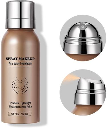  Jingmiger Airbrush Foundation | 70ml High Concealer for Face - Foundation Makeup - For Women Outdoor Events Parties Travel Weddings Birthdays - Buy Online on GoSupps.com