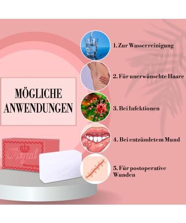 Royal Alum Stone Shaving - 100% Natural Odourless After Shave | Soothes Skin | 100g - Buy Online on GoSupps.com