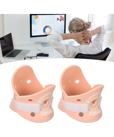2Pcs Adjustable Size Fixed Neck Brace Cervical Spine Protector Multifunctional Rigid Cervical Neck Collar for Reducing Cervical Vertebrae Pressure and Relieve Neck Discomfort - Buy Online on GoSupps.com