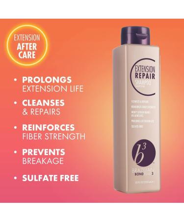 B3 Brazilian Bondbuilder Extension Repair Shampoo - 12 fl. Oz - Buy Online on GoSupps.com