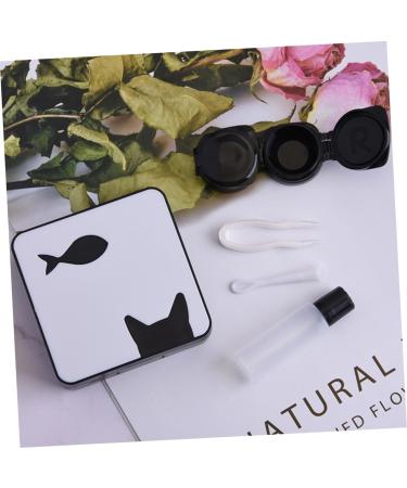 JECOMPRIS Lens Container Set - 4-Piece Eye Lens Storage Box & Organizer for Contact Lenses - Durable LINENENETUI Container - Buy Online on GoSupps.com