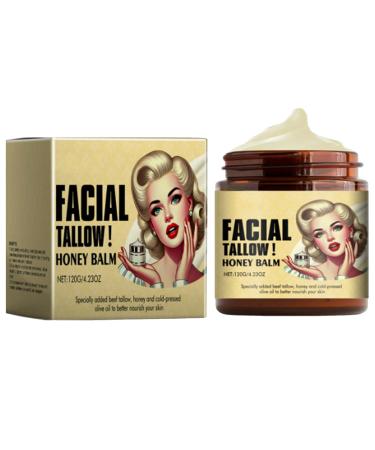 GNAUMORE Beef sebum cream for skincare honey and sebum skin care cream honey balm and grass fed sebum 120g