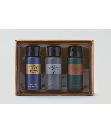 AEO American Eagle Outfitters Men Body Spray Gift Set