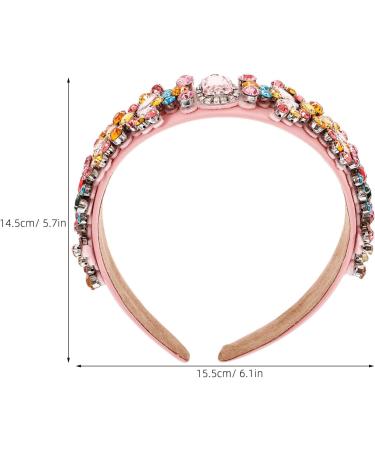 SHERCHPRY Women Sparkle Crystal Rhinestone Headband Shiny Crystal Headwear Vintage Hair Hoop - Buy Online on GoSupps.com