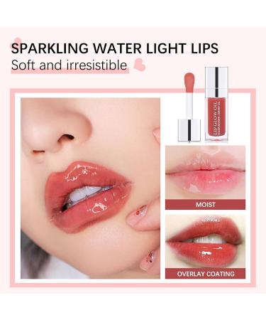 Nobeka 2 PCS Cherry Plumping Lip Glow Oil Set - Clear Tinted Gloss for Moisturized and Nourished Lips with Long-Lasting Shine - Ideal for All Occasions - Buy Online on GoSupps.com