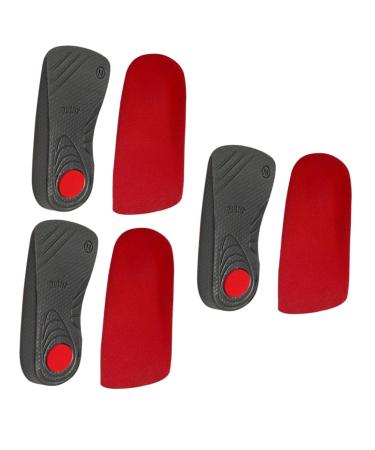 3 Pairs Orthotic L Shape Leg Insoles Shoes Pads Arch Support Insoles