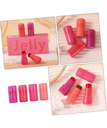 BIUDECO 4pcs Jelly Blush Set Blouses Makeup Blush Makeup Brishes Jelly Blush Stick Blush for Makeup Plastic - Buy Online on GoSupps.com