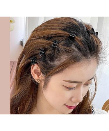 50PCS Mini Hair Claw Clips for Women Girls Small Hair Clips Little Claw Clips Tiny Acrylic Jaw Clips with Transparent Box Bow tie 50pcs/set Bow Tie - Buy Online on GoSupps.com