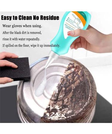 Magic Gel Cleaner for Pots and Pans Black Pot Bottom Cleaning Gel Cleaner for Bottom of Pots and Pans Gel Cleaner for Cookware Bottom Stainless Steel Cleaner for Stubborn Grease Grime (1PC) - Buy Online on GoSupps.com