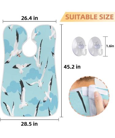 Beard Bib Apron for Men - Waterproof Hair Catcher & Grooming Cape | Non-Stick Shaving & Trimming Solutions - Buy Online on GoSupps.com