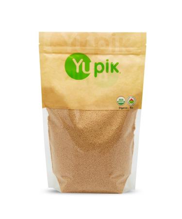 Yupik Organic Amaranth Non-GMO Vegan Gluten-Free 1 Kilogram 1 kg (Pack of 1)