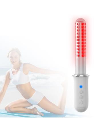 Vaginal Rejuvenation Wand Red & Blue Light Gynecological Therapy Device for Women Female Vaginal Health Device with Massage for Cleaning Vaginal Health PH Balance