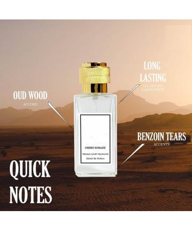 HU Premium Ombre Nomade Premium Luxury Fragrance Best Perfume for Men & Women Long Lasting Smell | Oud Wood Accord | Benzoin Tears Accents | Travel-Friendly Perfumes | Extrait De Parfum 35ml - Buy Online on GoSupps.com