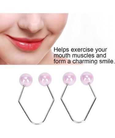 Facial Dimple Trainer Improve Smile Muscle Strengthen Portable Design Dimple Maker Balls for Face Cheeks (Purple) - Buy Online on GoSupps.com