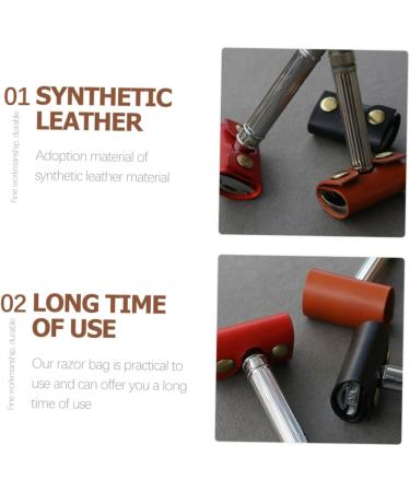 Minkissy 12-Part Razor Etui Safety Razor Blade Set for Men - Body & Travel Accessories - Buy Online on GoSupps.com