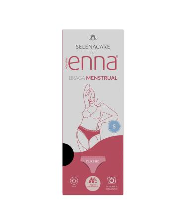 Menstrual underpants Floral Classic - DIA (abundant flow) size S