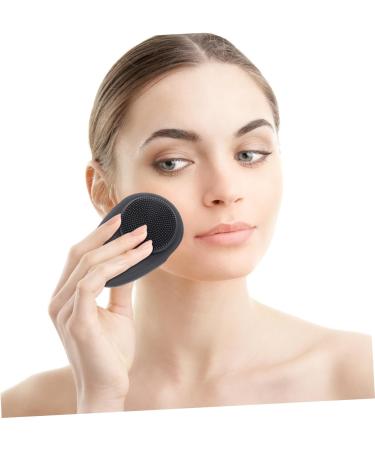 OHPHCALL Cleansing Brush Facial Scrubber Handheld Face Wash Brush Face Cleansing Exfoliating Brush Deep Cleaning Facial Brush Wash Face Brush Washing Device Silica Gel Manual Miss - Buy Online on GoSupps.com