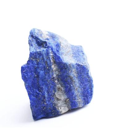 Natural Crystal Rough 1PC Natural Lapislazuli Rough Specimen Lazurite Rockstone Unpolished Irregular Shaped Reiki Home Decor Stones (Color : Lazurite 101-120g)
