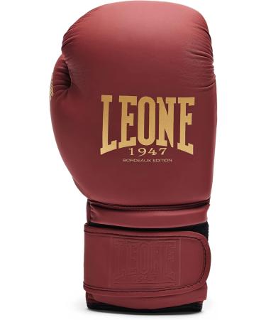 LEONE 1947 Bordeaux Edition Boxing Gloves - Unisex Adults 12 OZ Burgundy | Premium Quality & International Shipping - Buy Online on GoSupps.com