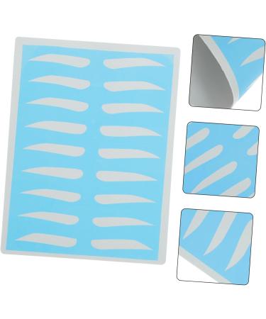 minkissy 8 Pairs Tools Stencils For Eyebrow Shaping Eyebrow Practice Skin Thrush Card Shaping - Buy Online on GoSupps.com
