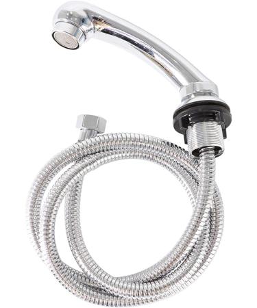Milageto Shampoo Bowl Faucet Sprayer with Hose Pipe Equipment Kit Handheld for Hair Salon Argent - Buy Online on GoSupps.com
