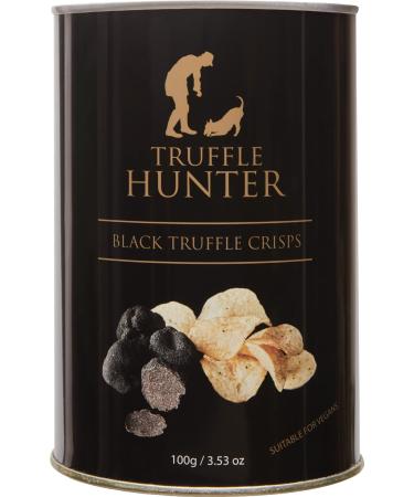 Snack Truffle Hunter BLACK TRUFFLE CRISPS - TIN 100G Special Truffle Crisp