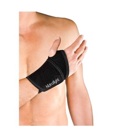 Adjustable Pain Relief Wristband for Tendonitis & Arthritis - Non-Slip Carpal Tunnel Support - Black - One Size Fits All - Buy Online on GoSupps.com