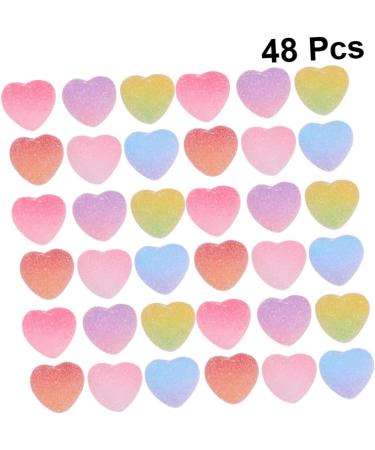 Generic 48pcs Fudge Stud Earrings Simulation Candy Crafts Accessories Fridge Magnet Cream - Buy Online on GoSupps.com