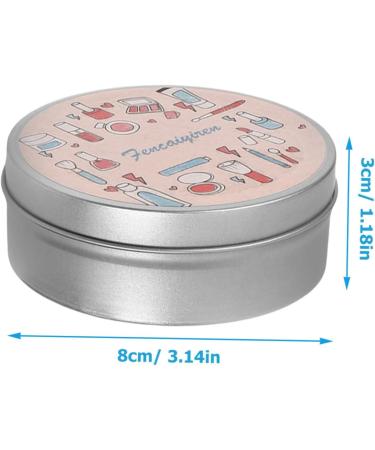 FRCOLOR 1 Set make up brush cleanser cleaning bowl tin box iron Miss makeup brush cleaning tools brush cleaning pad double layer sponge brush tool kit makeup supplies set - Buy Online on GoSupps.com