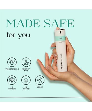 SkinInspired Aqua Pump 10% Niacinamide Face Serum - Clear Clogged Pores & Soothe Sensitive Skin - All Skin Types - 50ml - Buy Online on GoSupps.com