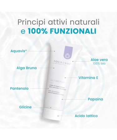  Aquavis Aktorepair Gel | Regenerating gel for damaged and dry skin with hyaluronic acid and natural extracts - 75 ml | Aquavis - Buy Online on GoSupps.com