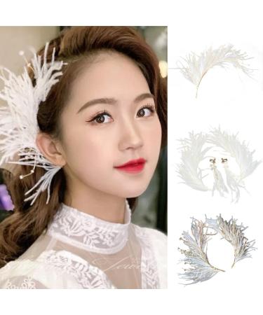 JSGHGDF Artificial Hair lip s rystal Hairband Wedding Party Ancient Women omic-Show Headwear Hairpin earring set - Buy Online on GoSupps.com