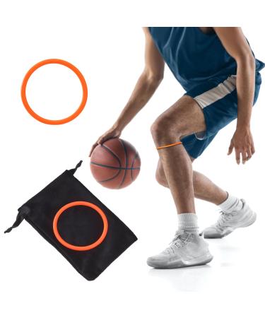 Patella Tendon Support Strap Patellar Ring Knee Stabilizer Knee Brace Elastic Fixed Protective Strap (orange)