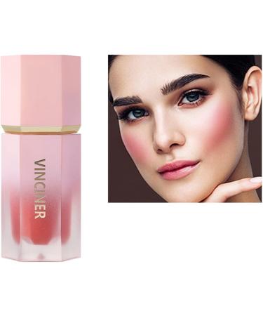 Soft Cream Liquid Blush Creamy Blush Makeup for Cheek Buildable Pigment Lightweight Long Lasting for Natural Flush 4th color - Buy Online on GoSupps.com
