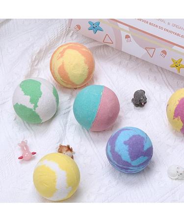 Milist 6th Toy Bathroom Salt Ball - Coconut Oil & Sea Salt Bath Bombs for Kids | Shower Soap Bubbles & Spa Experience - Buy Online on GoSupps.com