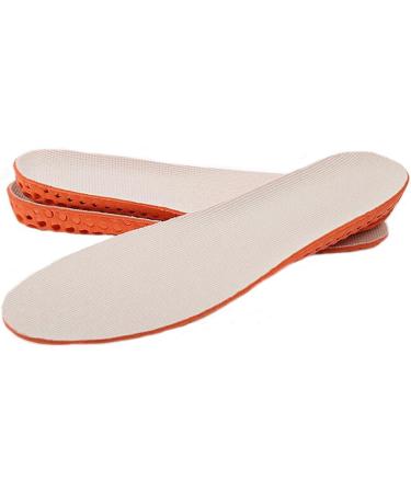 Ewanda Store 1.5cm Invisible Height Increase Insole for Men - Green/Apricot - Buy Online on GoSupps.com
