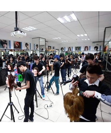 Buy Mcwdoit Hairdressing Gold Training Head - 70% Real Hair for Professional Styling & Practice | International Shipping Available - Buy Online on GoSupps.com