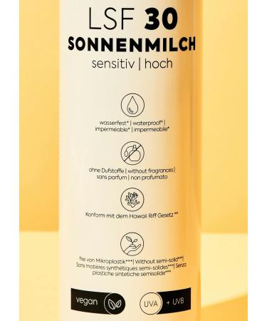 KoRo - Sunscreen SPF 30 for sensitive skin 400 ml - Buy Online on GoSupps.com