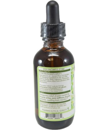 Feeling Well OTC PainPro 2oz Dropper - Muscle & Joint Pain Relief - Buy Online on GoSupps.com