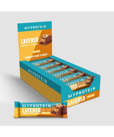 Barres prot in es superpos es 12 x 60 g Beurre d'arachide